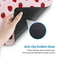 thumbnail image 3 of Bingfone Strawberry Large Gaming Mouse Pad,Extended Desk Mousepad with Stitched Edges,Non-Slip Base,Water Resist Keyboard Pad for Gamer, Office & Home, 29.5 x 16 in, 3 of 6
