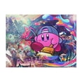 thumbnail image 2 of Game Kirby Flannel Blanket Cozy Ultra-Soft Micro Throw Blanket For Bed Sofa Couch Car Office Camping Travel All Season Fleece Blanket 40"x30", 2 of 8