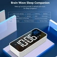 thumbnail image 4 of Desk Digital Clock Alarm Clock with USB Charger - Memory Function, No Need to Reset After Power Failure - LED Music Clock, 4 of 6
