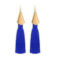 thumbnail image 1 of Fiudx Pendientes de Estilo Nuevo, Pendientes Largos con Borlas y Estilo Invernal., 1 of 2