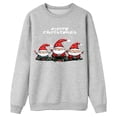 thumbnail image 4 of RXMEKW Chandail à Capuchon de Noël pour Femmes à Manches Longues, Col Rond, Haut Imprimé, Mode Décontractée pour Agencement Familial, 4 of 7