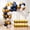 Navy Blue, White, Gold, variant on Dusty Blue Balloon Arch Kit - Double-Stuffed Balloon Garland with Multiple Blue Shades and Pastel Teal for Baby Shower, Wedding, Birthday, Graduation, Gender Reveal Party Decorations