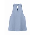 thumbnail image 5 of Women's Tank Tops Halter Draped Front Backless Womens Summer Tops Elegant Camisole Tops Blue M, 5 of 6