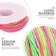 thumbnail image 3 of WEUVEB Cuerda Flexible Multiusos Para Pulseras Y Manualidades DIY Multicolor Resistente Y Estilizada, 3 of 6
