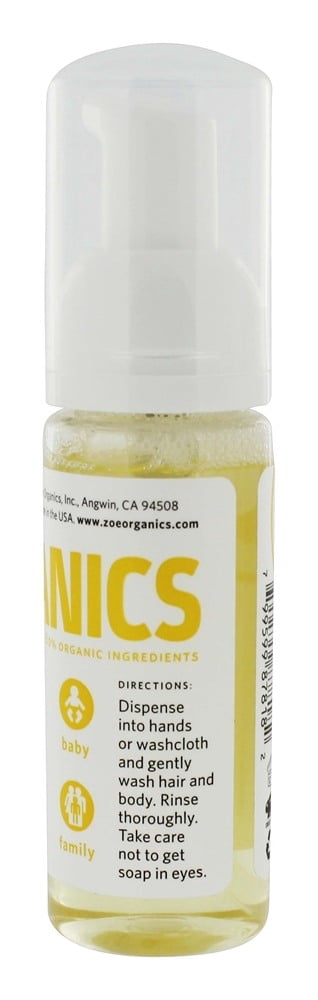 zoe organics bath wash