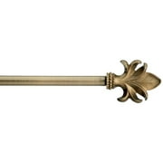 Duchess Curtain Rod, Antique Brass