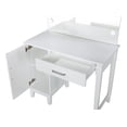 thumbnail image 5 of Elijah Vanity Set with Lighting & Stool White and Dark Grey, 5 of 6