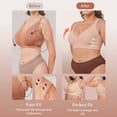 thumbnail image 4 of Jelly Support Wireless Bras for Women, Breathable Laser-Cut Holes, Smoothing Back Full Coverage Bralette, Convertible Straps,M-2XL, 4 of 7