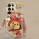 thumbnail image 3 of Disney-funda de silicona transparente para móvil, carcasa con diseño 3D de pato Donald y Daisy para Samsung Galaxy S24 Ultra S23 S22 Plus S21 S20 FE A25 A55 A35 5g, 3 of 5