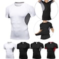 thumbnail image 4 of One opening Men Workout T-shirt Gym Fitness Sportswear Running Sport Clothes, 4 of 4