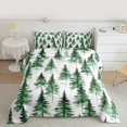 thumbnail image 2 of Manfei Boys Girls Xmas Jungle Bedding Comforter Set 2pcs,Merry Christmas Twin Comforter Sets Microfiber,Green White Breathable Bedding Set,Luxury Bedroom Decor,Reversible, 2 of 8