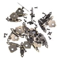 thumbnail image 4 of 10Pcs Antique Brass Decorative Hasp Jewelry Wooden Box Hasp Latch Lock with Screws, 4 of 9