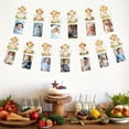 thumbnail image 3 of Lion 1st Birthday Decoration, Lion 1st Birthday Photo Banner Newborn to 12 Months Growth Record Milestone Photo Banner for Jungle Safari Wild Animal 1st First Birthday Decoration, 3 of 6