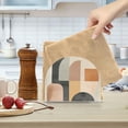 thumbnail image 2 of Yayeee Napkin Holder for Table Set of 2 Kitchen Paper Tissue Organization, Abstract Shapes, 2 of 8
