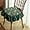 camellia, variant on XUELC Vintage Printed Ruffled Chair Cushion with Ties Comfortable Kitchen Dining Chair Pad Seat Cushion with Removable Cover
