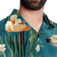 thumbnail image 5 of Platypus Men's Short Sleeve Poplin Shirt, Casual Button Down Shirts, Printed Summer Beach Shirt, Unisex Casual Button Down Top, 5 of 6