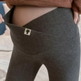 thumbnail image 3 of Bixock Maternity Pants,Womens Over The Belly Pants,Pregnant Women Wear Oversized High Waisted Support Pants The Outside While Pregnant Women Wear Leggings, 3 of 3