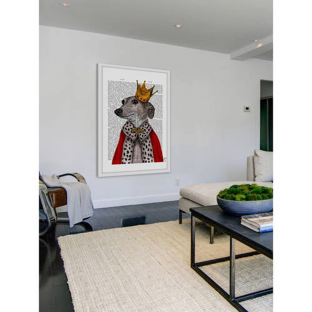 Marmont Hill "Greyhound Queen" Framed Painting Print