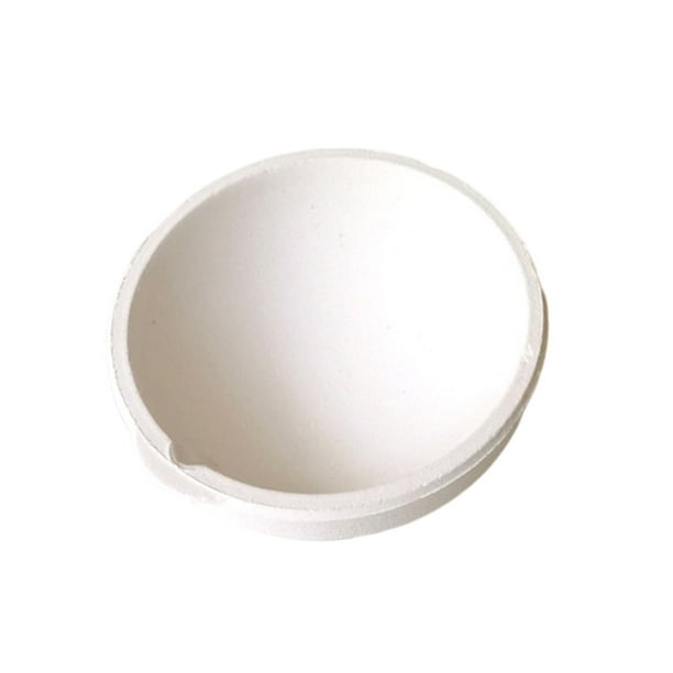 Crisol de fusión de sílice de cuarzo, recipiente de refinación de platos, soplete de fundición para fundir 250g