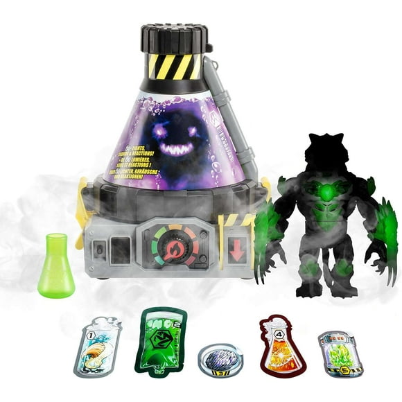 Stealth Strike Big Cat Beast Creator. Add Ingredients & Follow Experiment's Steps to Create Your Beast! with Bio Mist & 80+ Lights, Sounds & Reactions - Style May Vary | Exclusive