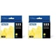 thumbnail image 1 of Cartucho de tinta Epson T232 amarillo de capacidad estándar (paquete de 2), 1 of 5