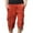Red, variant on IROINNID Men's Casual Cargo Elastic Multi-Pocket Performance Active wear Bermuda Shorts