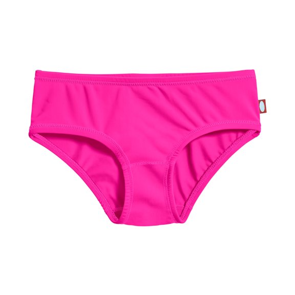 Made in USA Girls UPF 50  Swimming Briefs | Hot Pink
