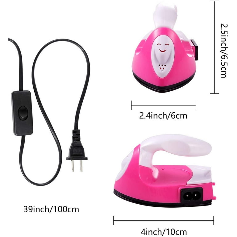 Mini Craft Heat Press Small Iron with Charging Base Accessories for Beads  Patch Clothes DIY Shoes, Portable Handy T-shirts Heat Transfer Vinyl