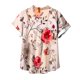thumbnail image 5 of Mujeres Pantalones Cortos Impresos Blusas de Manga Corta Y Top Regular, Vestido de Moda de Verano Casual para Mujeres, 5 of 5