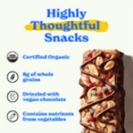 MadeGood Chocolate Drizzle Birthday Cake Granola Bars, 10 Snack Bars, 0.78 oz pack of 2
