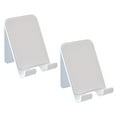 thumbnail image 4 of 2pcs Wall Mount Phone Holder Adhesive Cell Phone Charging Stand Smartphone Holder, 4 of 8