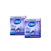 Dial Complete Lavender & Jasmine Antibacterial 4oz. Bar Soap, 3 Count - Pack of 2