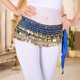 thumbnail image 1 of Bufanda de Danza Del Vientre para La Cadera, Cinturón para Danza Del Vientre, Traje con Cinturón, Falda de Lentejuelas para Fiesta, Rave, Rumba, Puest azul, 1 of 8