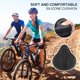 thumbnail image 5 of Funda de sillín de bicicleta de gel grande ZHAOCHENG con sillín hueco acolchada de espuma viscoelástica antideslizante, 5 of 5