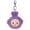 Violet, variante sur Adorable Teletubbies Tête Peluche Poupée Pendentif Porte-Clés Dessin Animé Ornement de Sac à Dos pour Cadeaux pour Enfants