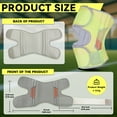 thumbnail image 3 of Ueasy Knee Brace with Side Stabilizers Relieve Meniscus Tear Knee Pain Arthritis Joint Pain Relief Breathable Non Slip Adjustable Knee Support Quick-drying Reflective Knee Wrap for Men and Women, 3 of 7