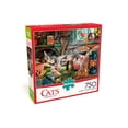 thumbnail image 2 of Buffalo Games Cats Laid-Back Tom 750 Piece Jigsaw Puzzle, 2 of 3