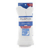 MediPeds Diabetic Cool Max Crew Socks, Large, 2 Pack