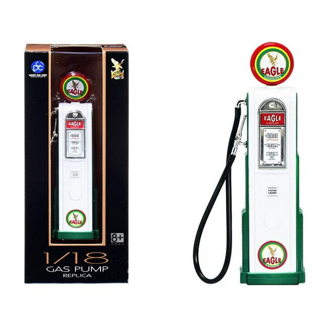 Road Signature 98611 Eagle Gasoline Vintage Digital Gas Pump 1-18 Scale Diecast Replica Model