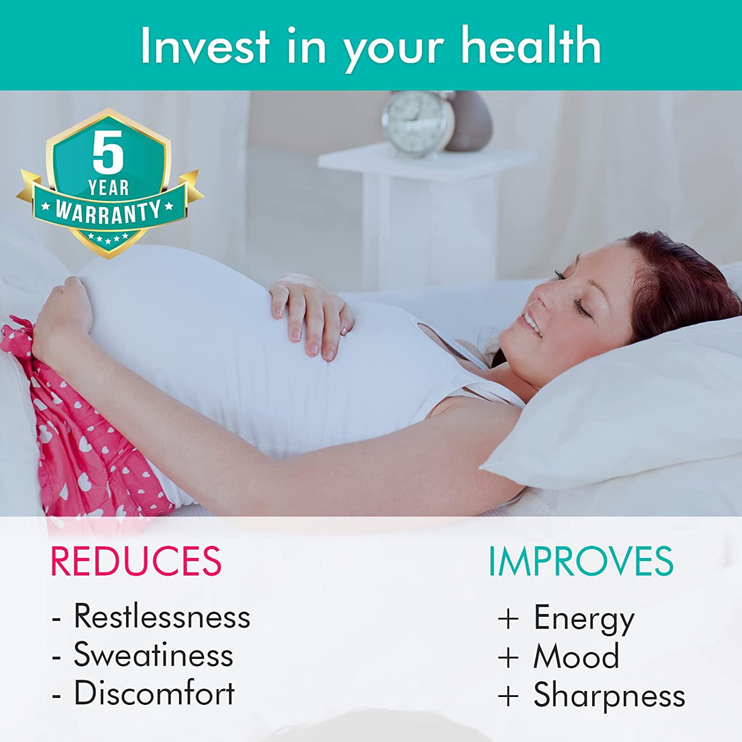 Bed cooling system for night sweats discount