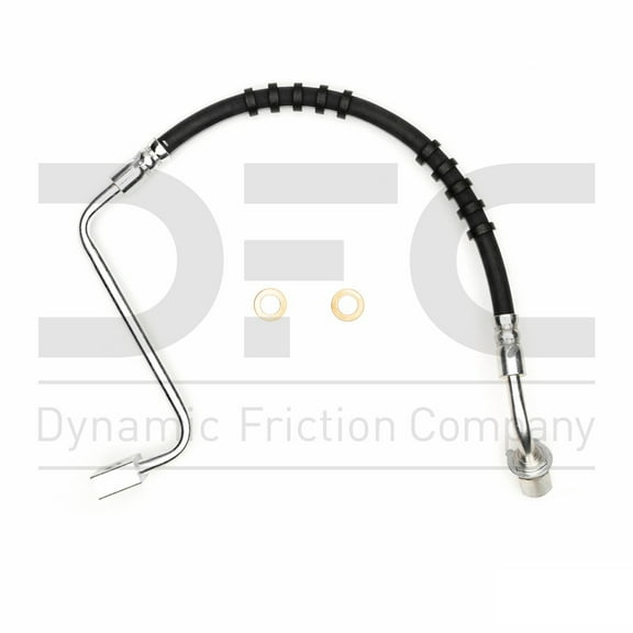 Front Right Dynamic Friction Company Brake Line Hose 350-54083 For 2008-2009 Ford Taurus X, 2008-2009 Mercury Sable, 2008-2012 Ford Taurus