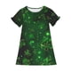thumbnail image 4 of Niñas Vestido de Día de San Patricio 3-12 Años Niños Niños Verano Casual Cuello Redondo Manga Corta, 4 of 9