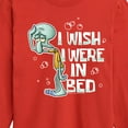 thumbnail image 3 of SpongeBob SquarePants - Squidward Bed - Toddler & Youth Long Sleeve Graphic T-Shirt, 3 of 6
