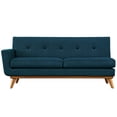 thumbnail image 2 of Allora Tufted Left Arm Loveseat in Azure and Cherry, 2 of 3