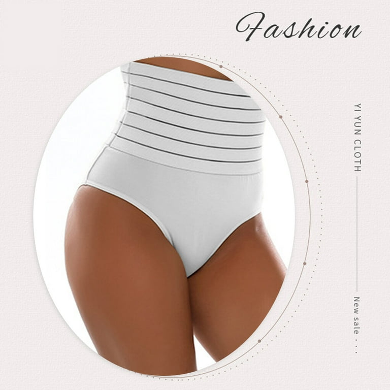 Women Underwear High Waist Cotton Panty Underwear Shapewear Breathable Girl  Lingerie Elastic 