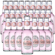 Fentimans Botanically Brewed Natural Pink Grapefruit Tonic 24 Pack, 6.7 fl oz Bottles – Premium Mixer for Cocktails & Refreshing Drinks