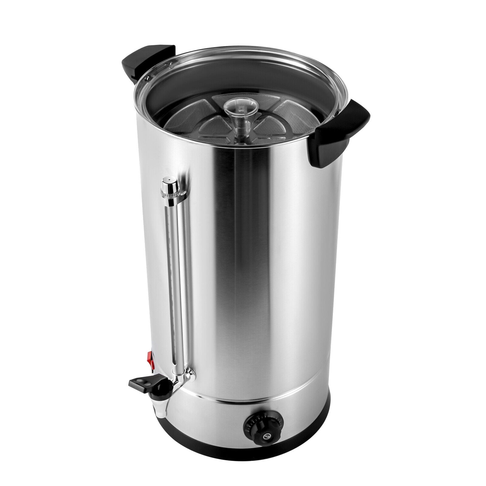 Electric Stainless Steel Catering 25L/6.6Gal Hot Water Boiler Tea Thermostat