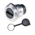 thumbnail image 5 of Bunblic HDMI Panel Mount Coupler Shielded Portable HDMI Round Pass through Connector Silver, 5 of 5