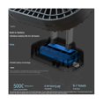thumbnail image 5 of Ventilador plegable DENGXMXG 90 mAh Batería 5000 mAh Refrigeración USB Silencioso 3 velocidades Viento fuerte, 5 of 5