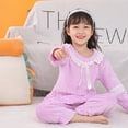 thumbnail image 4 of Pijama de encaje para niños y niñas, traje de franela para el hogar, conjunto de pijamas de invierno, ropa cálida de Navidad, 4 of 4